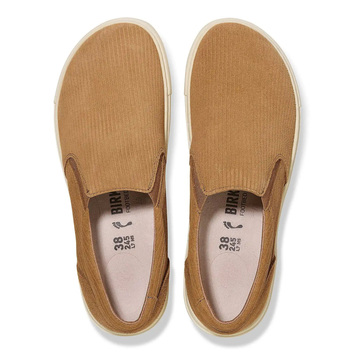 Oswego Suede Leather Cork Brown
