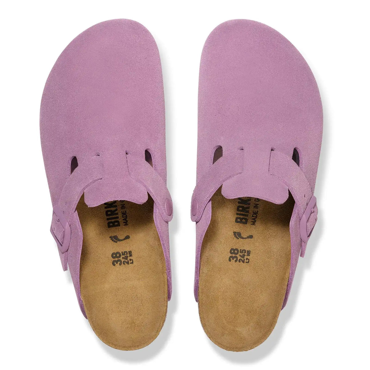 Boston Suede Leather Mauve