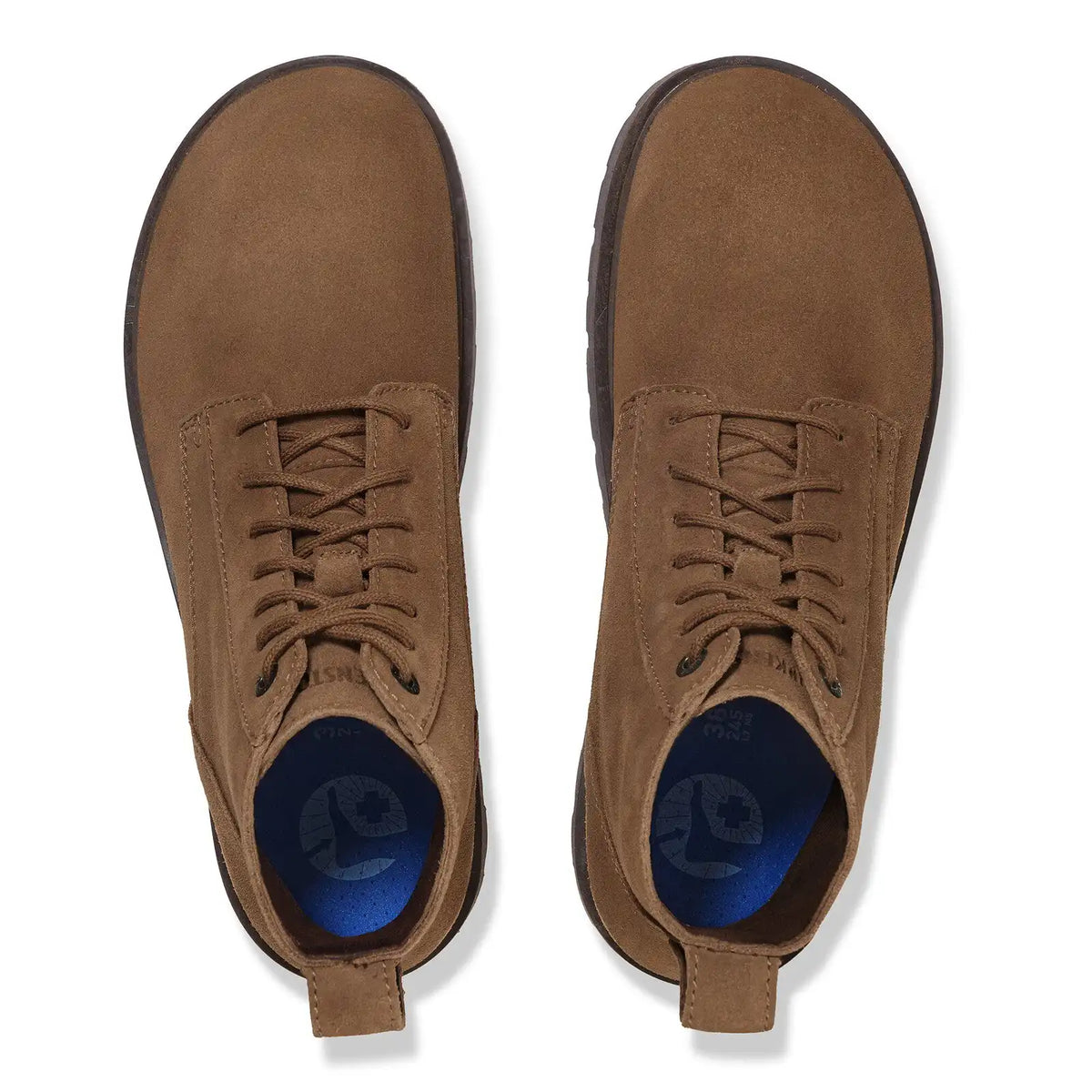 Highwood Lace Mid Men Suede Leather Dark Tea
