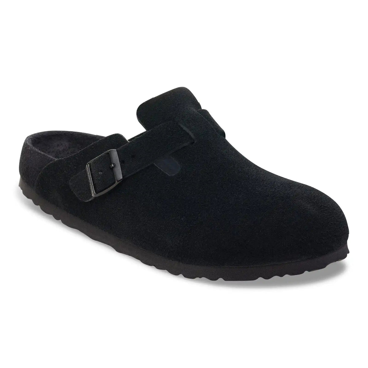 Boston Suede Leather Black
