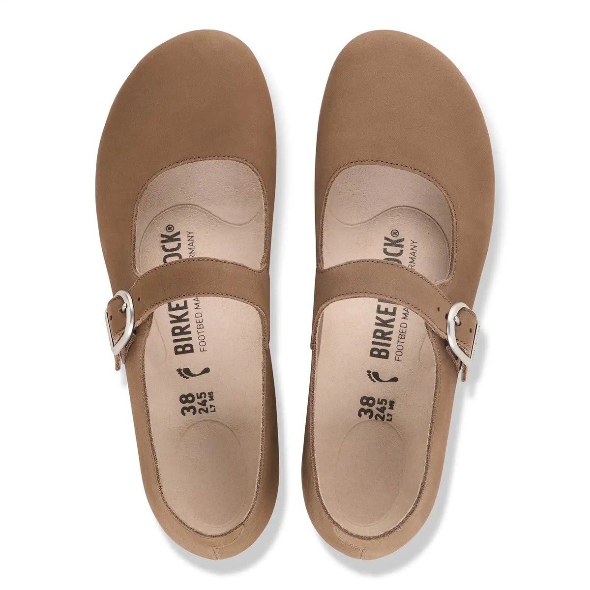 Santa Clarita Nubuck Leather Dark Tea
