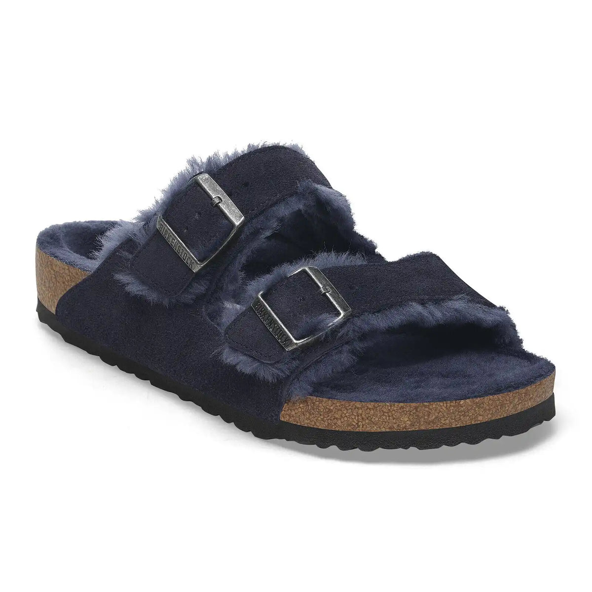 Arizona Shearling Suede Leather Midnight Blue