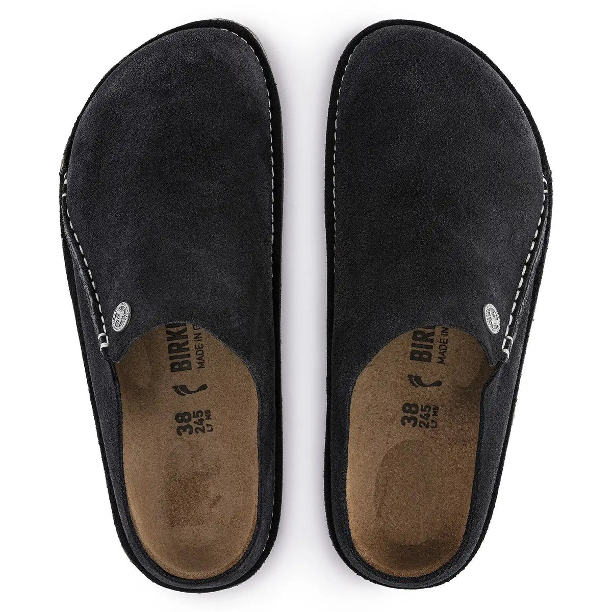 Zermatt Premium Suede Leather Midnight Blue
