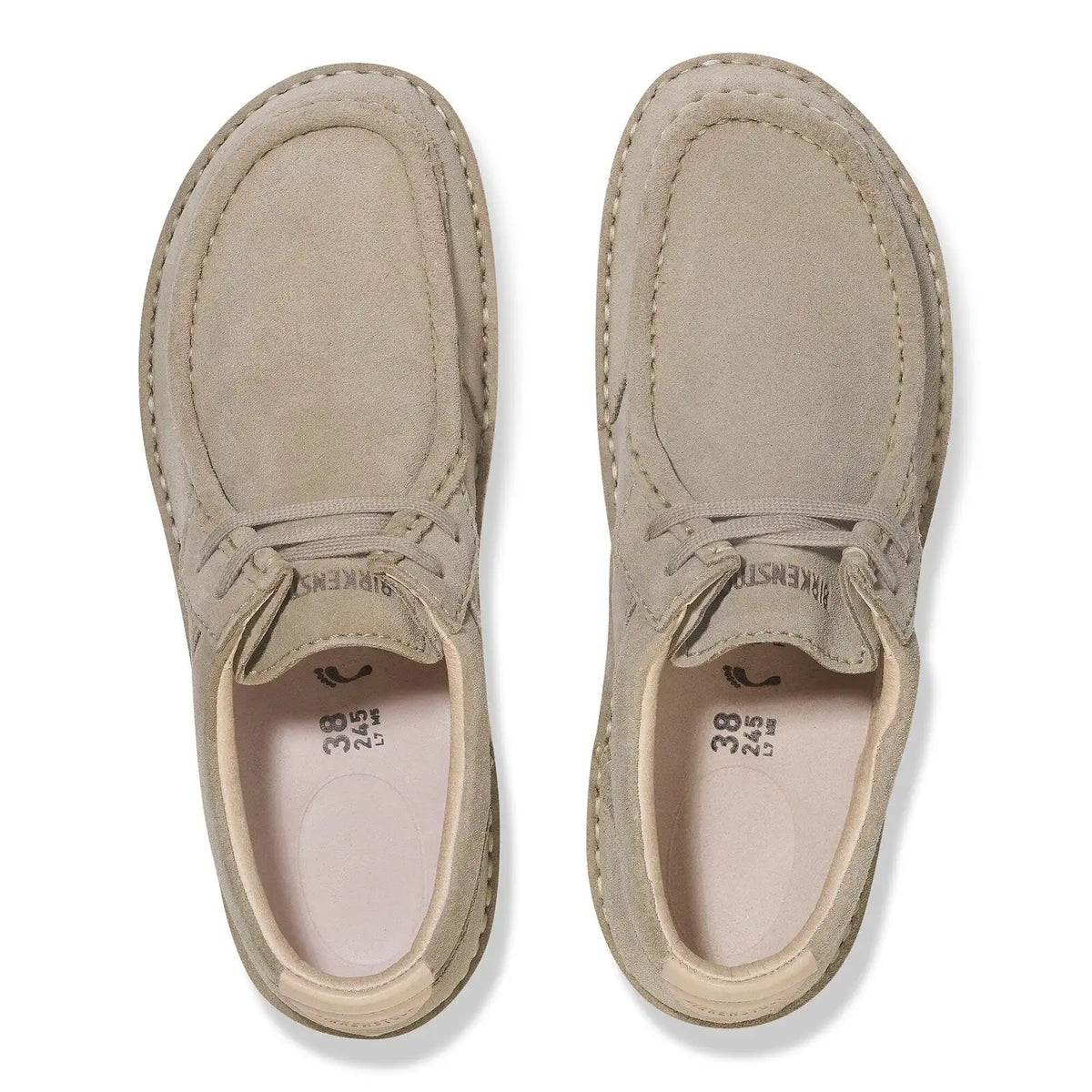 Pasadena Suede Leather Taupe