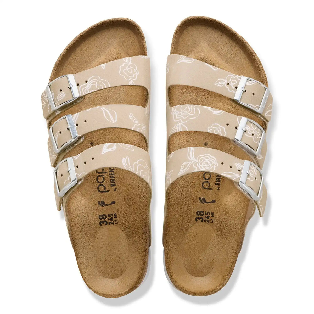 Florida Flex Platform Nubuck Leather Oyster Flower