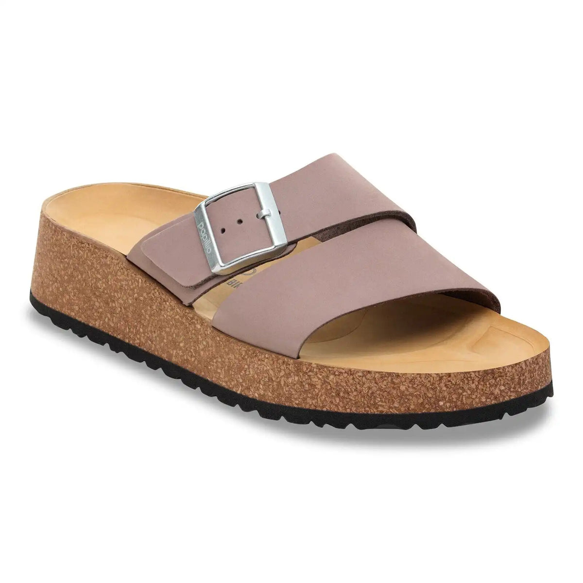 Almina Nubuck Leather Faded Purple