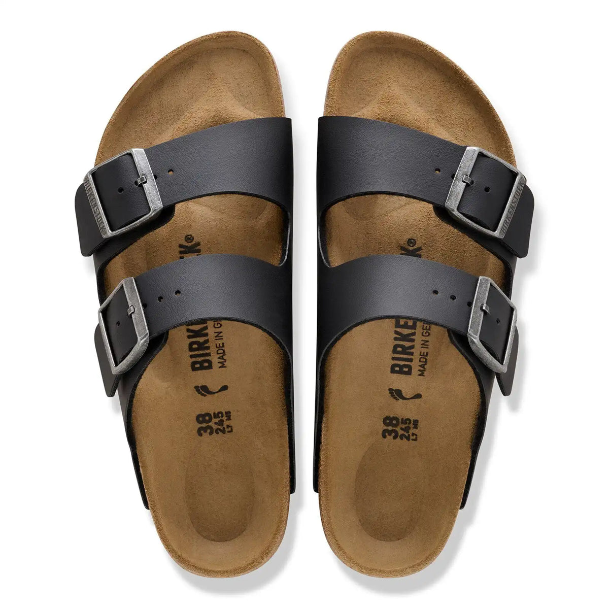 Arizona Birko-Flor Black/Light Gray