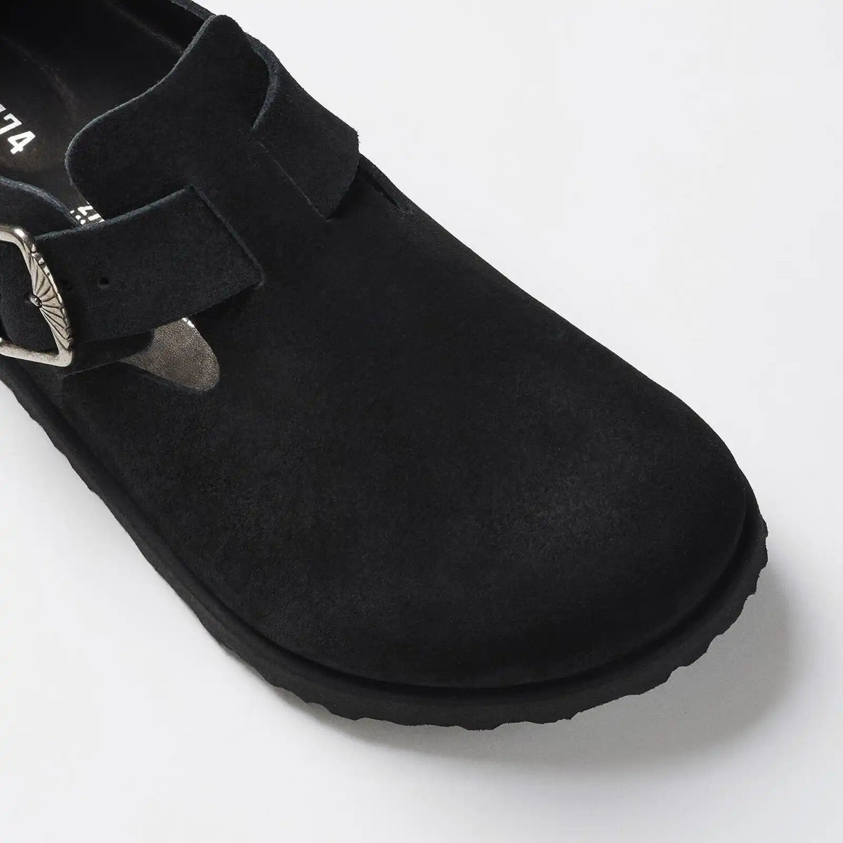 1774 London Suede Suede Leather Black