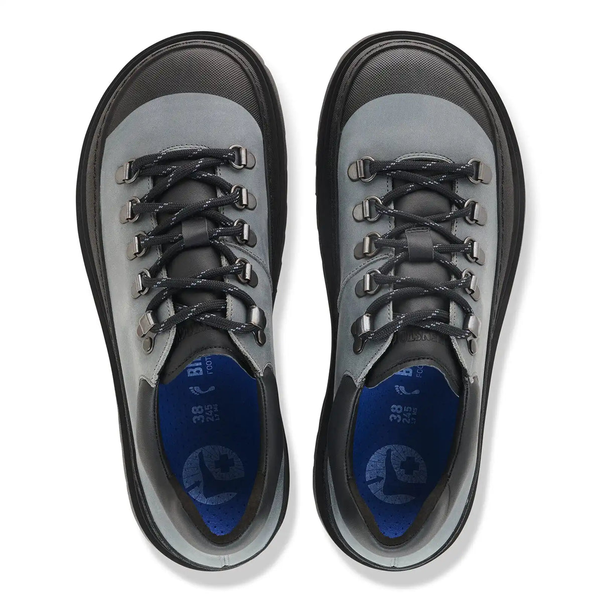 Prescott Low Oiled Leather Natural Leather Oiled Basalt Gray
