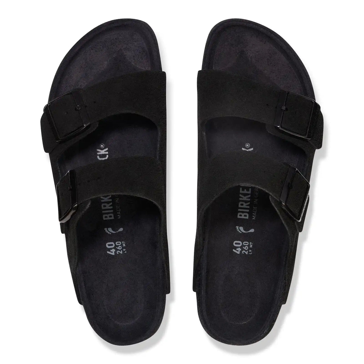 Arizona Suede Leather Black