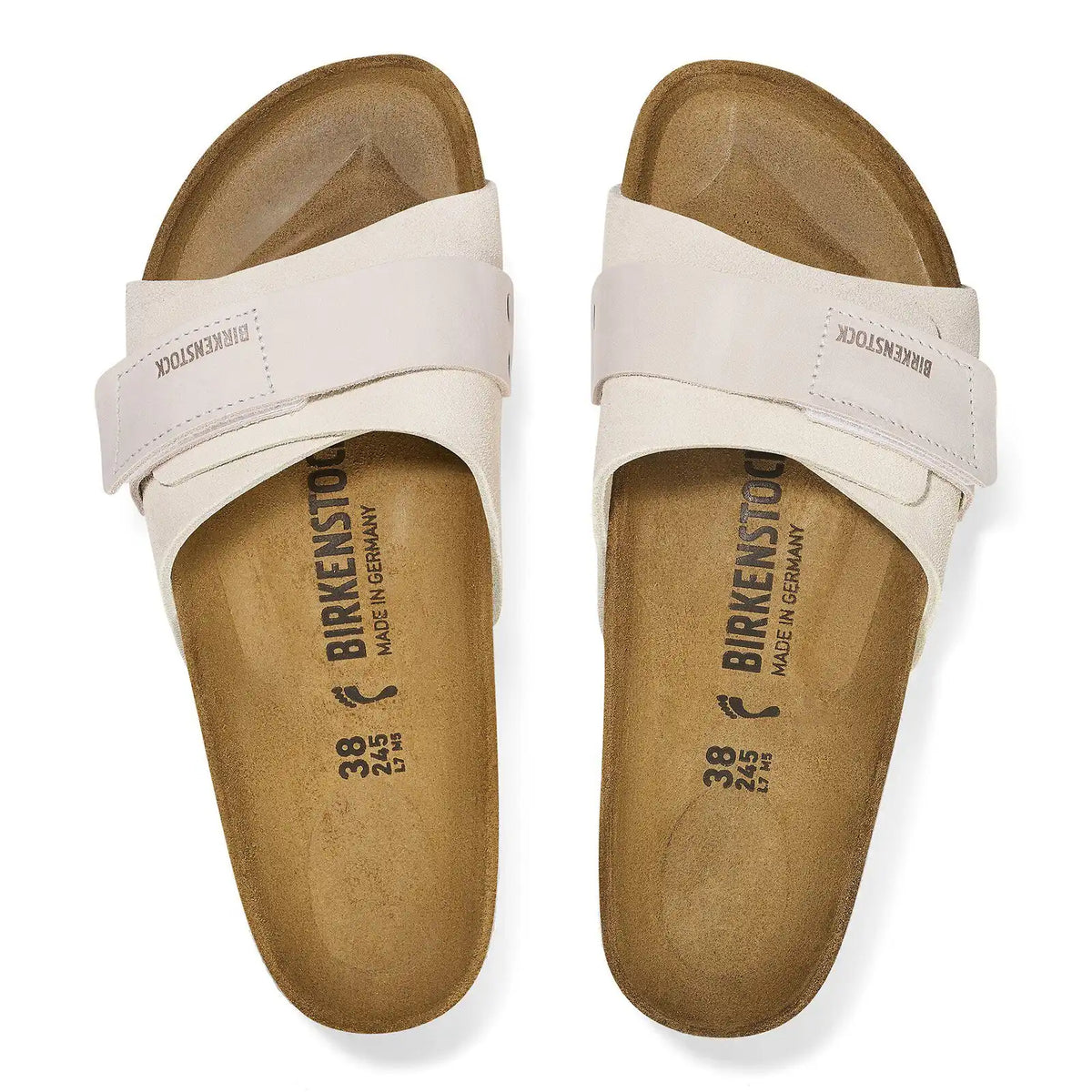 Oita Nubuck Leather/Suede Antique White