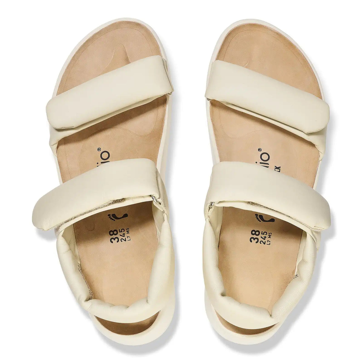 Theda Natural Leather Ecru