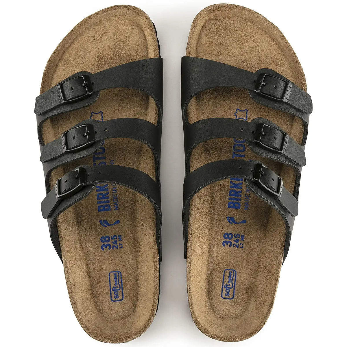 Florida Soft Footbed Birko-Flor Black