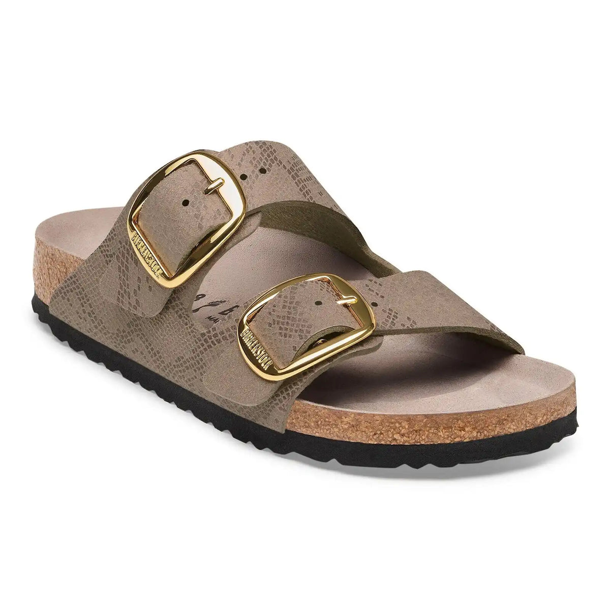 Arizona Big Buckle Synthetik Python Gray Taupe