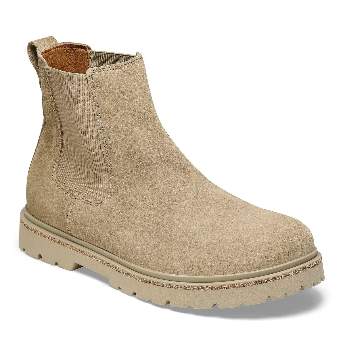 Highwood Chelsea Men Suede Leather Taupe
