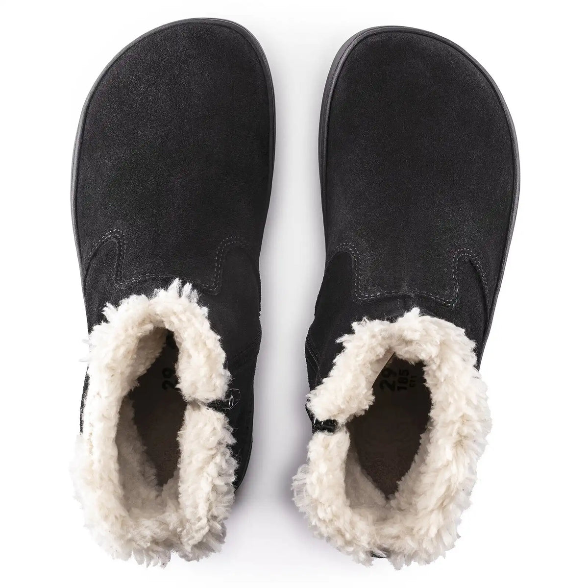 Lille Kids Suede Leather Black