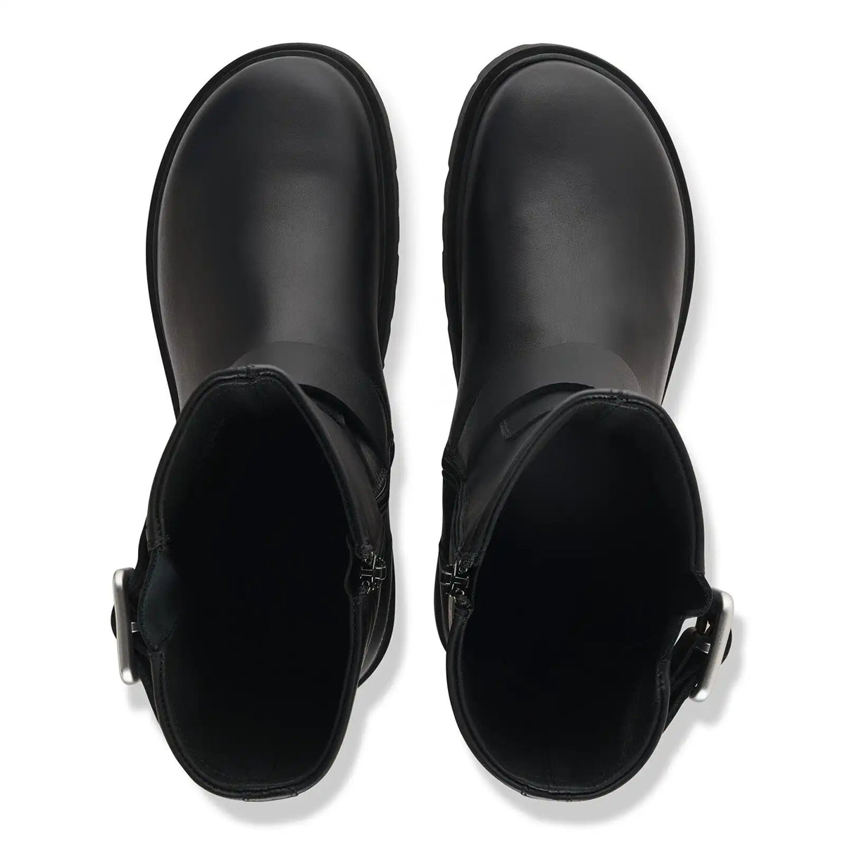Highwood Mid Wire Buckle Women Natural Leather Black