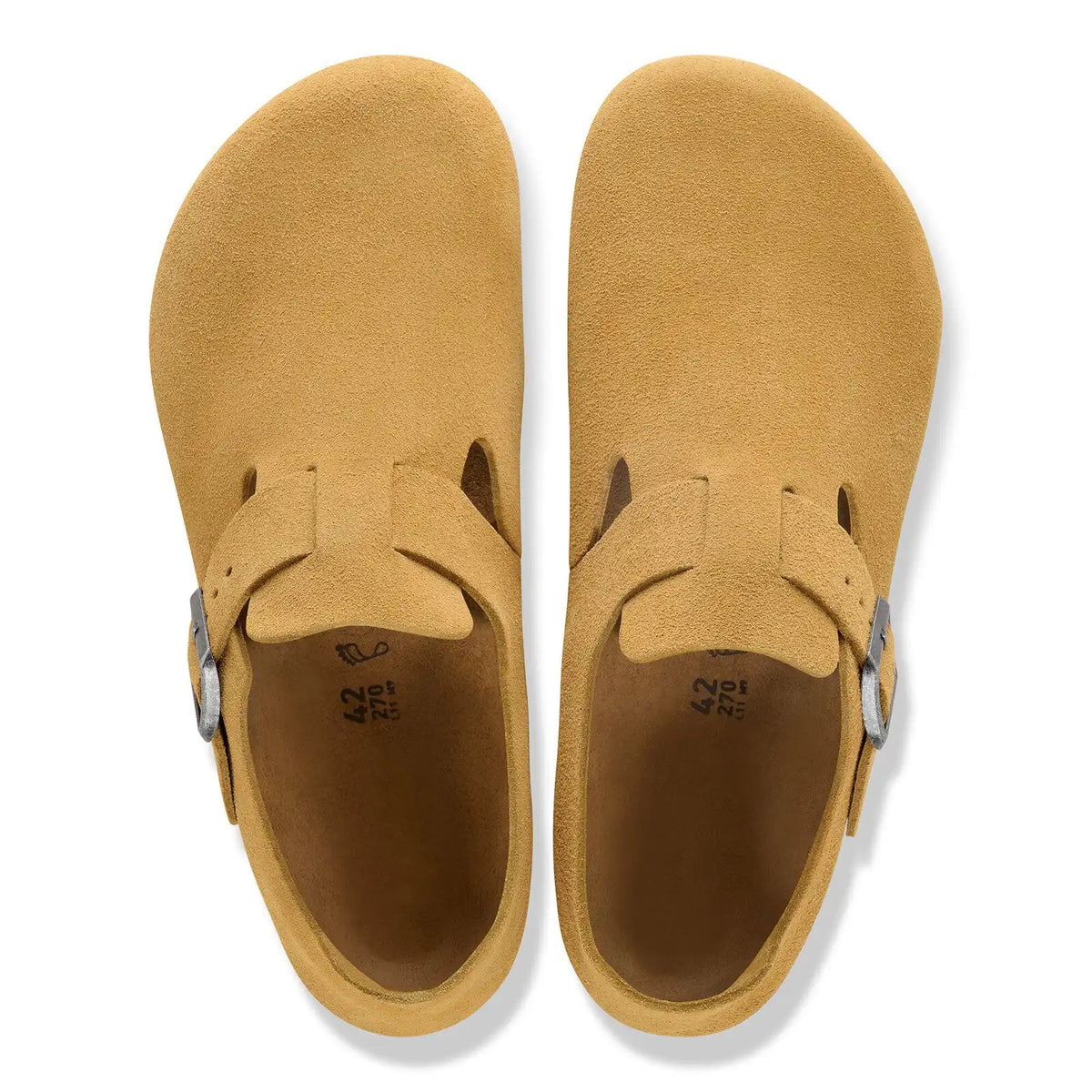 London Suede Leather Cork Brown
