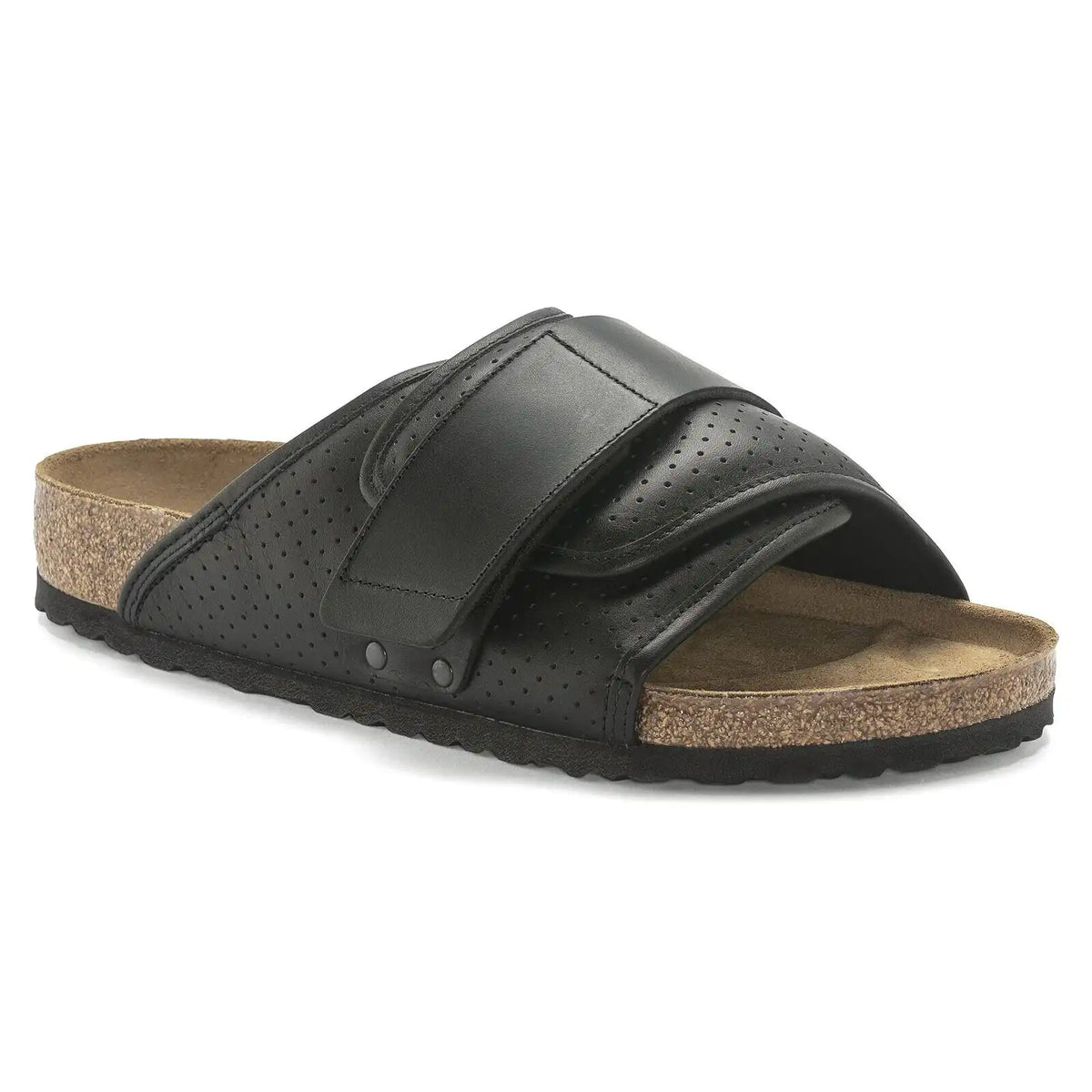 Kyoto Natural Leather Puff Pack Black