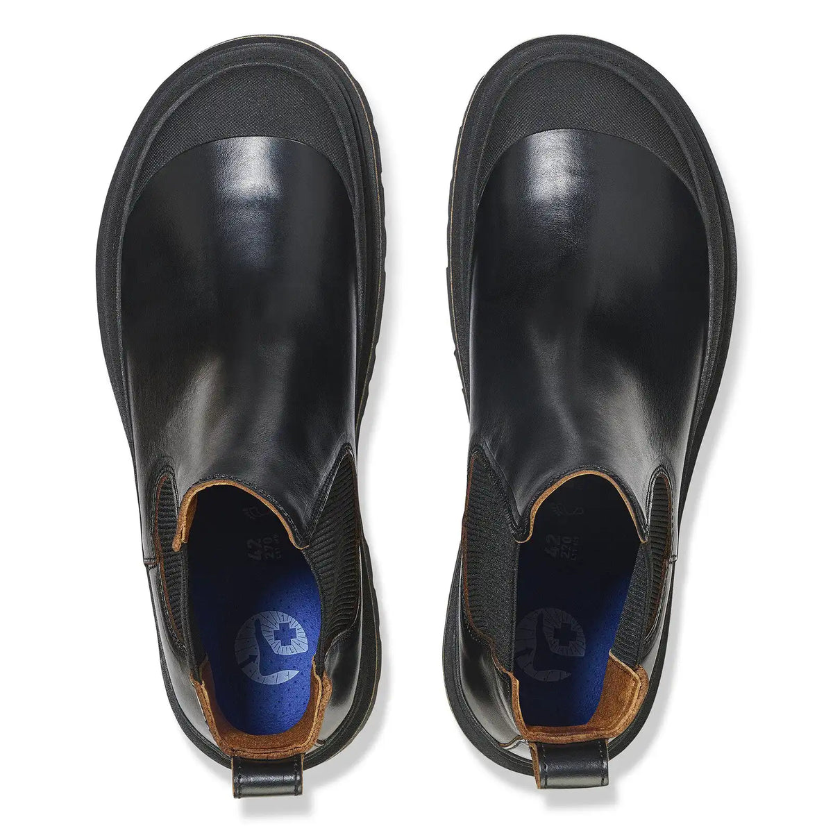 Prescott Slip On Men Waxy Leather Black