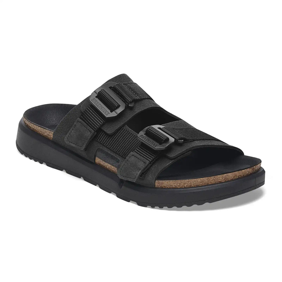Shinjuku 2 Strap Natural Leather/Textile Black