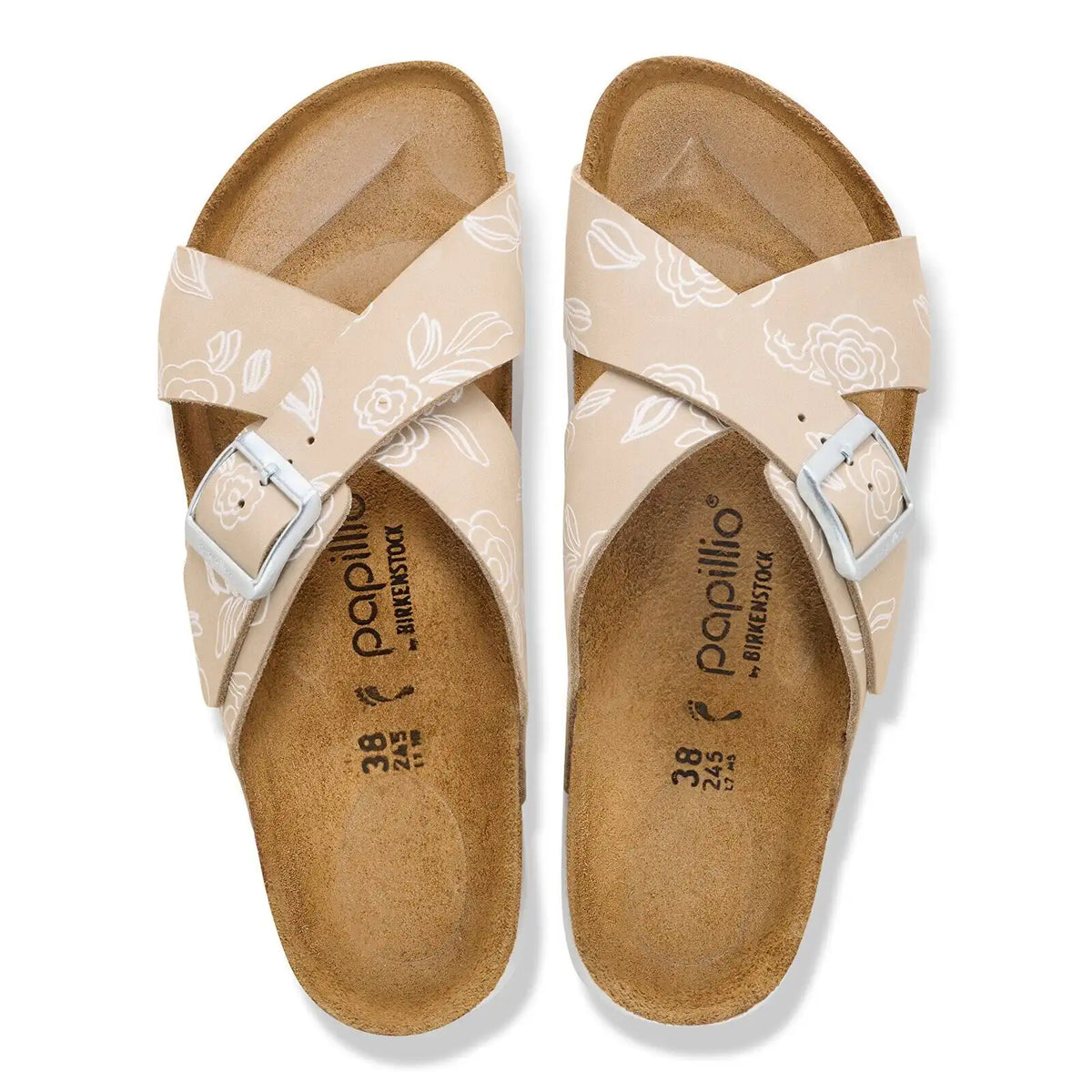 Siena PAP Flex Platform Nubuck Leather Oyster Flower