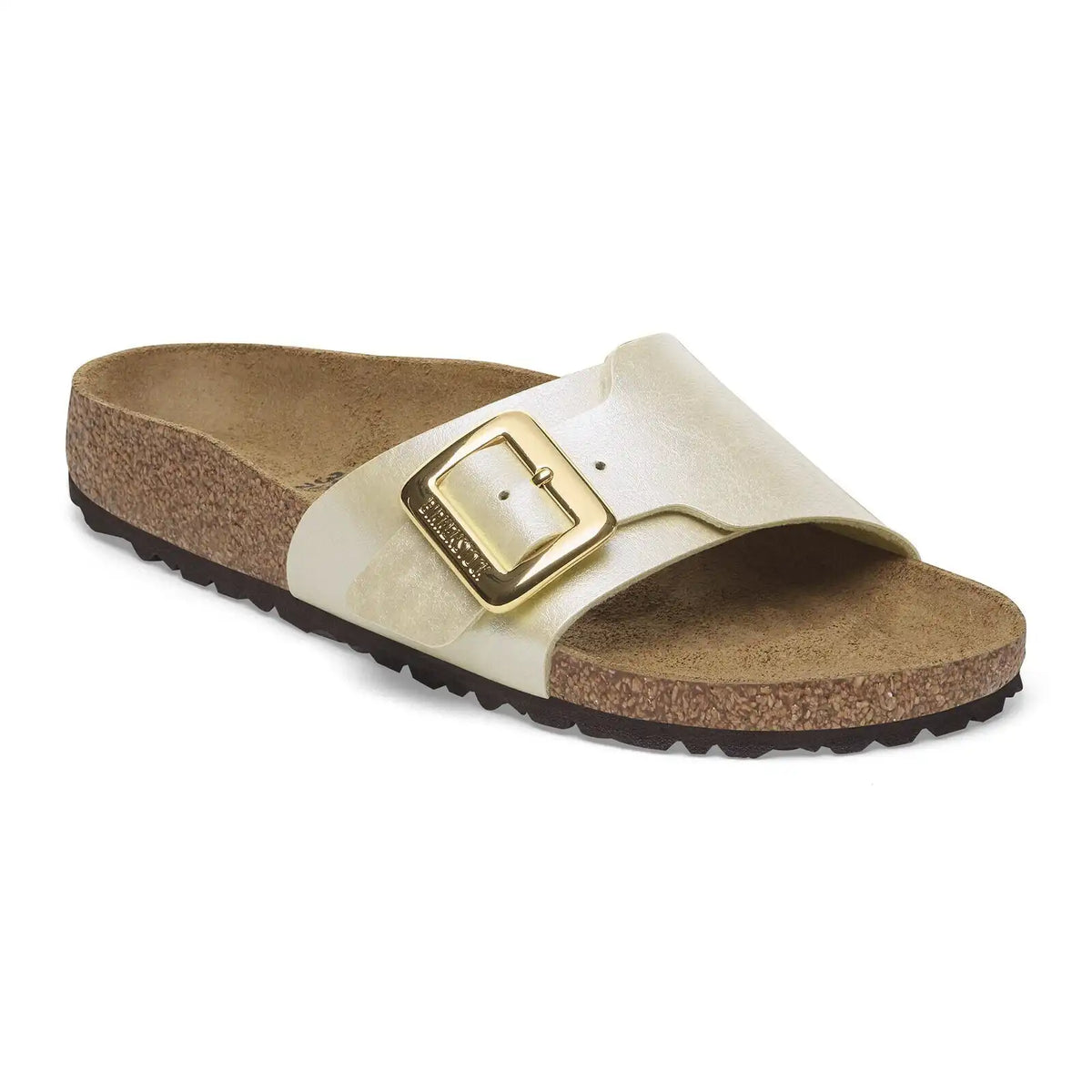 Catalina Cushion Buckle Birko-Flor Graceful Pearl White