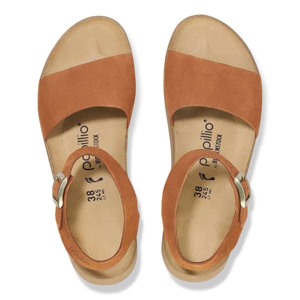 Glenda Nubuck Leather Pecan