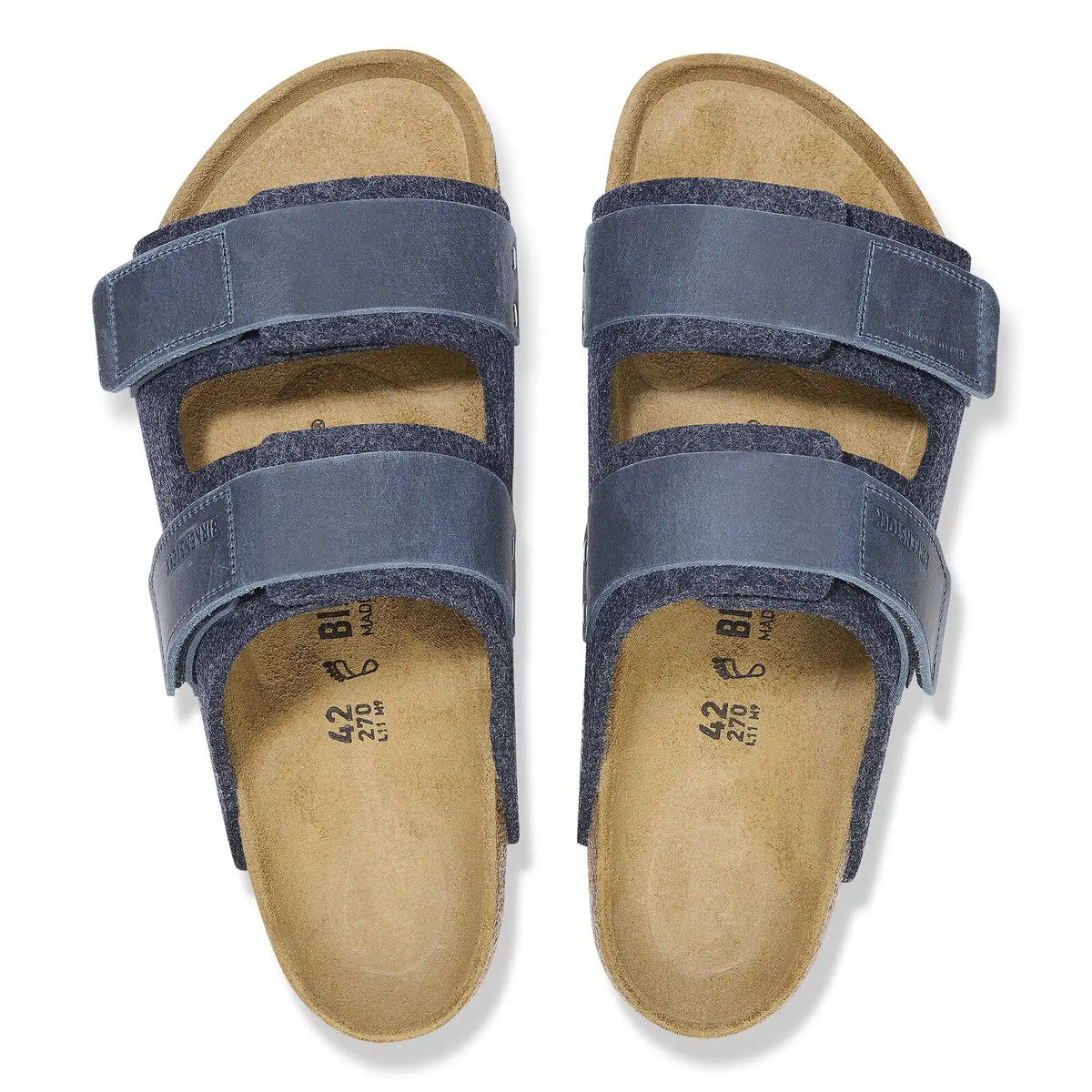 Uji Leather/Textile/Felt Midnight Blue