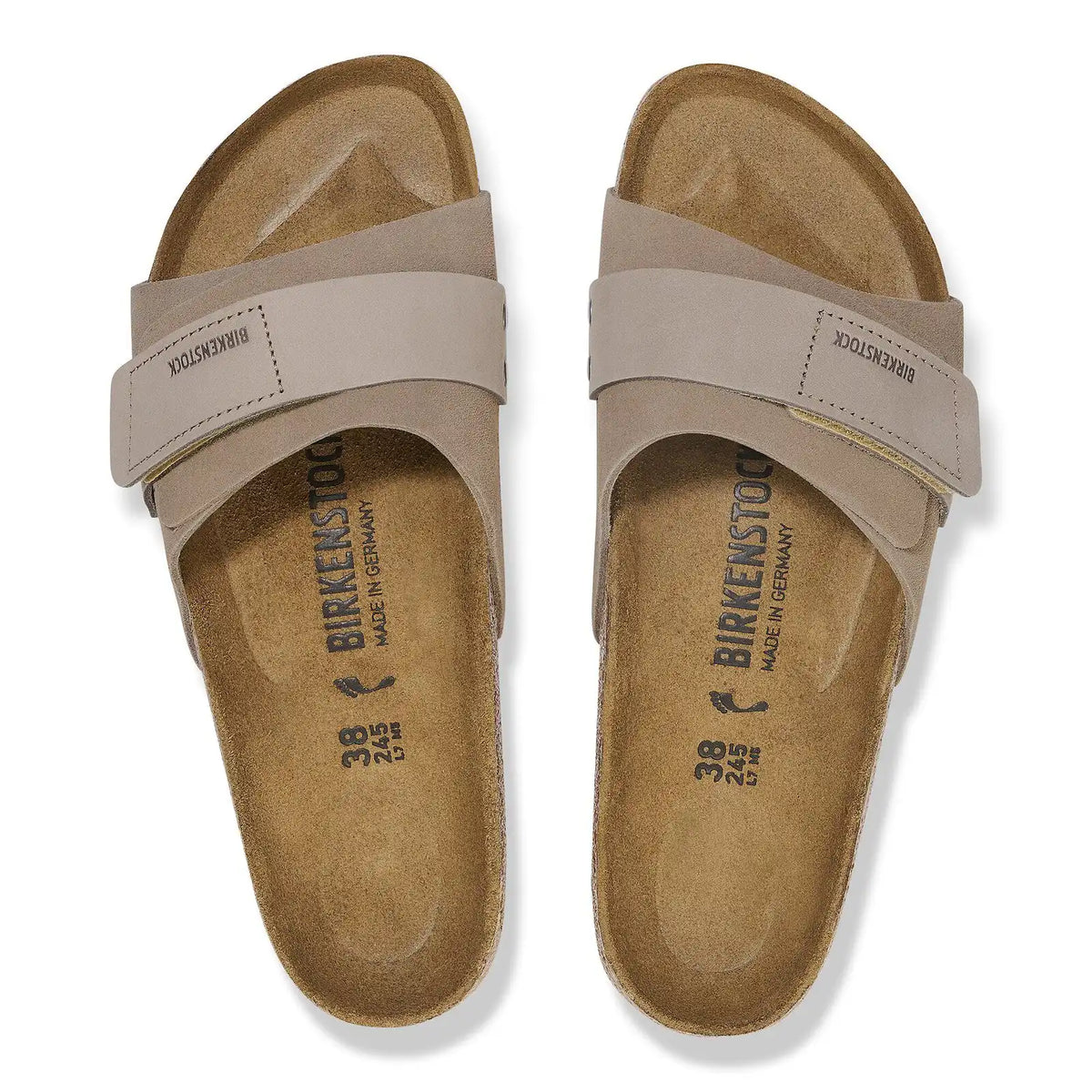 Oita Nubuck Leather/Suede Taupe