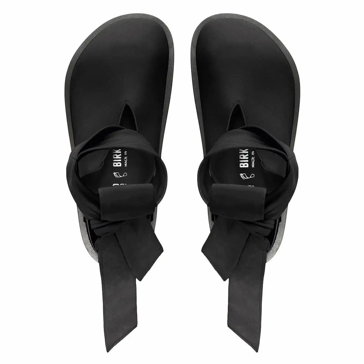 Jil Sander Velan Natural Leather Black