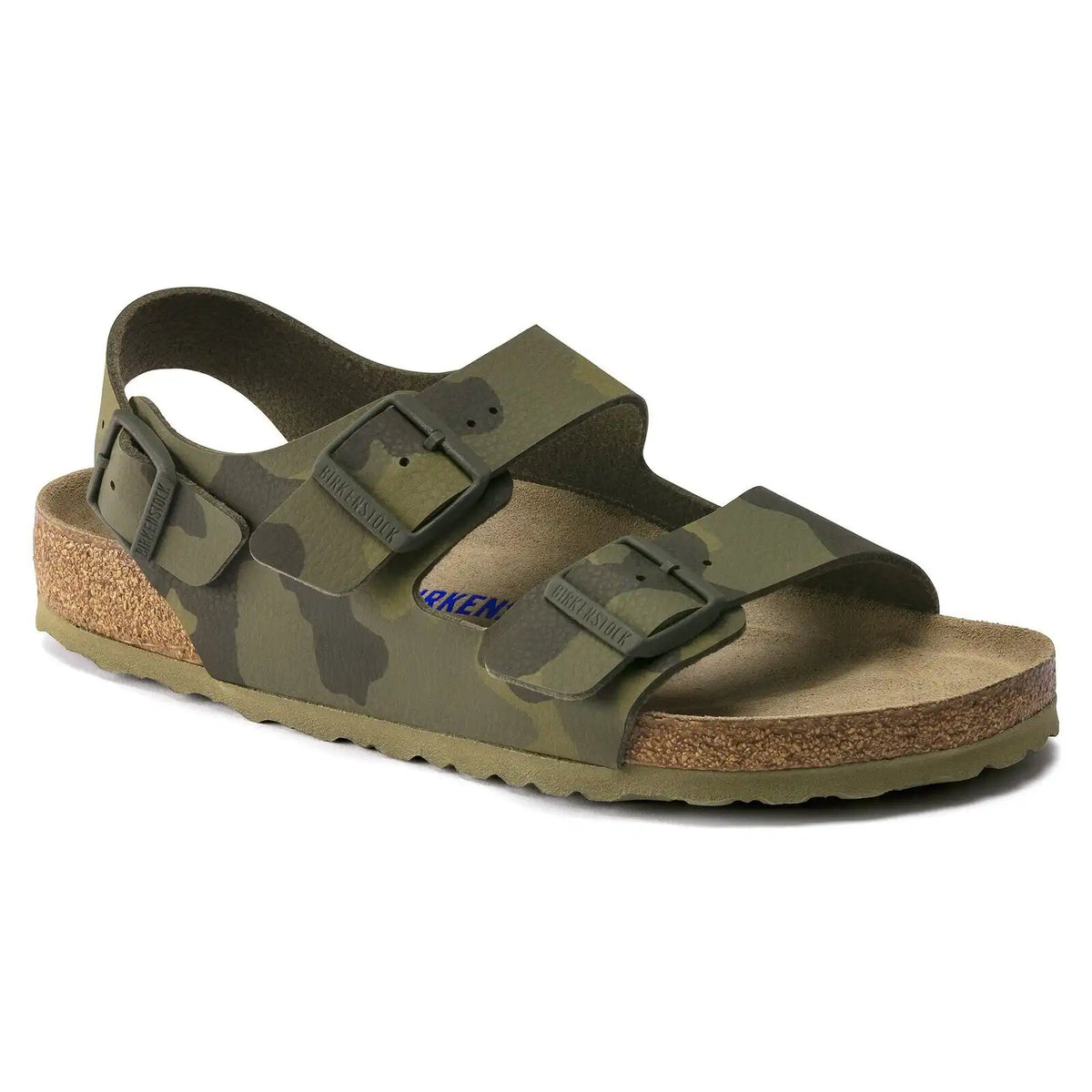 Milano Soft Footbed Birko-Flor Desert Soil Camouflage Green
