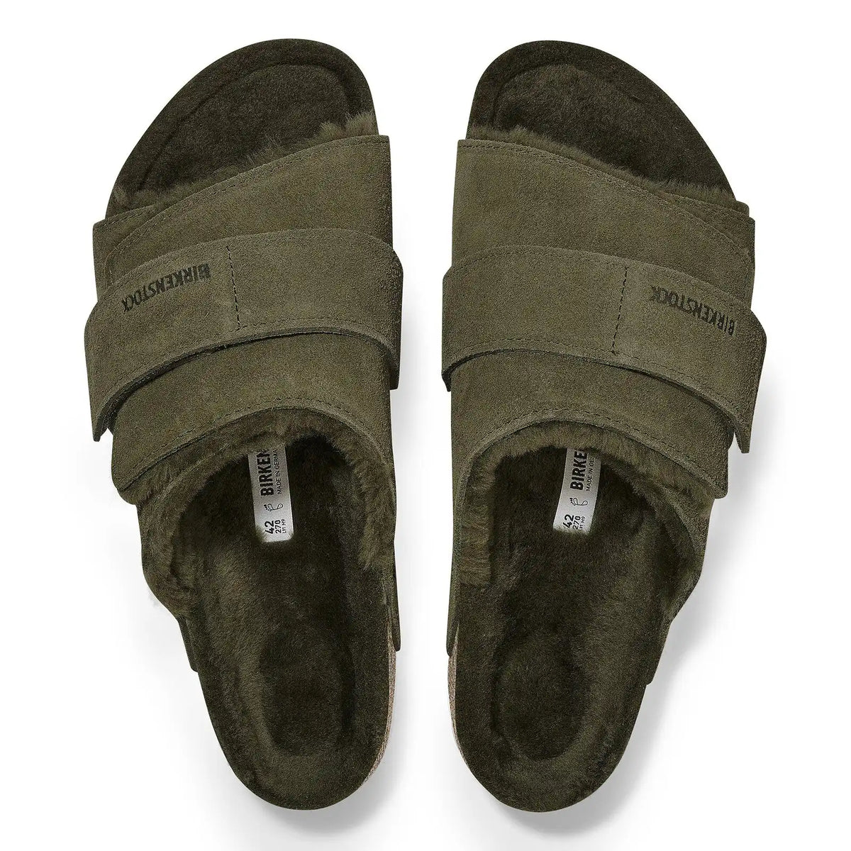 Kyoto Shearling Suede Leather/Fur Thyme