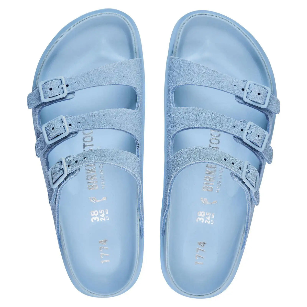 1774 III Florida Suede Leather Powder Blue