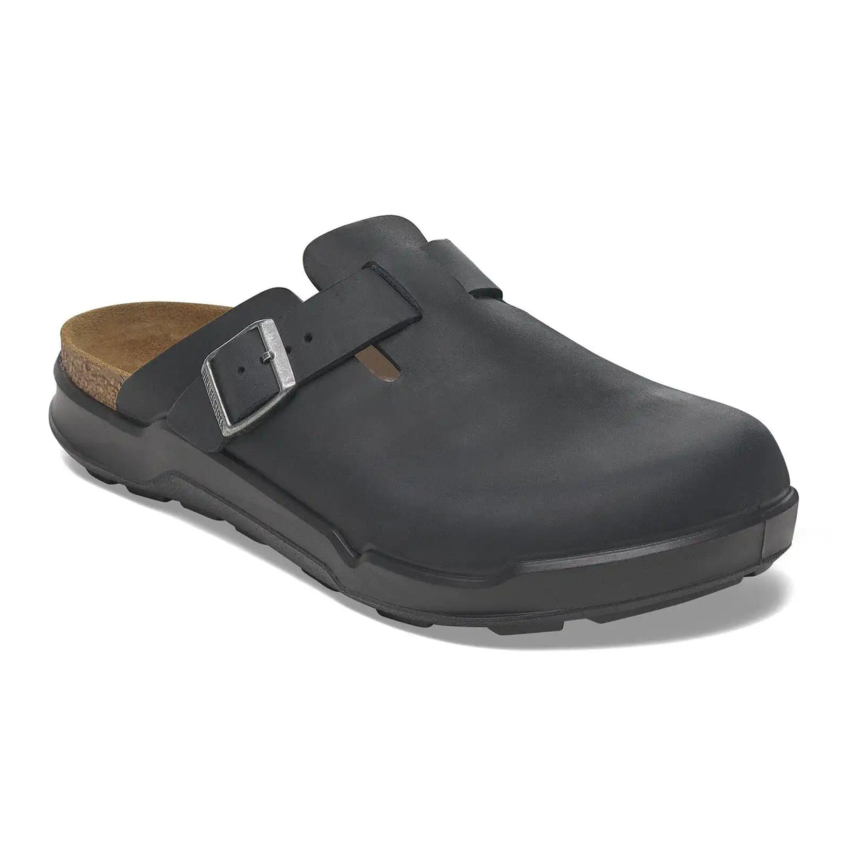 Boston Crosstown Waxy Leather Black