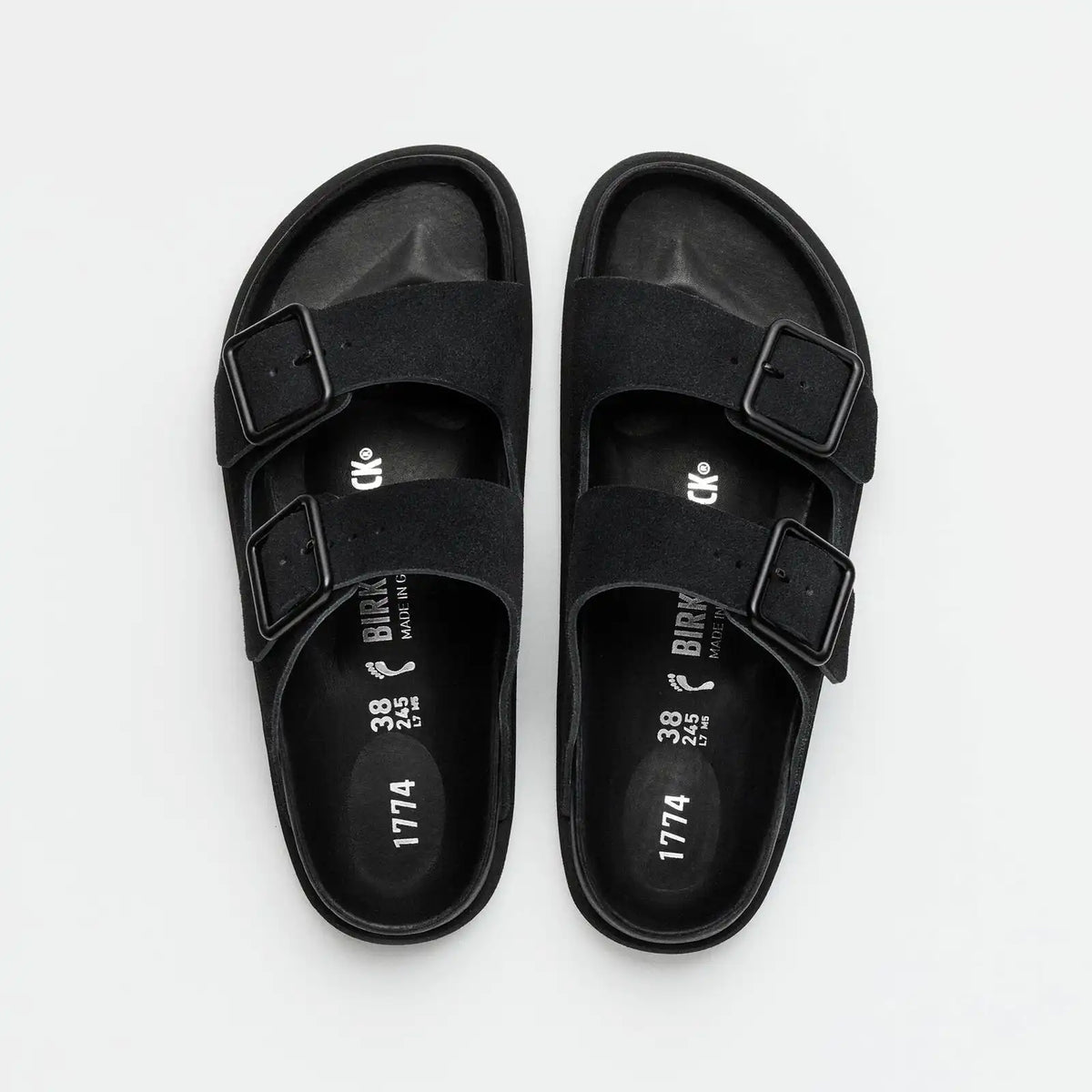 Arizona Avantgarde Suede Leather Cazador Black