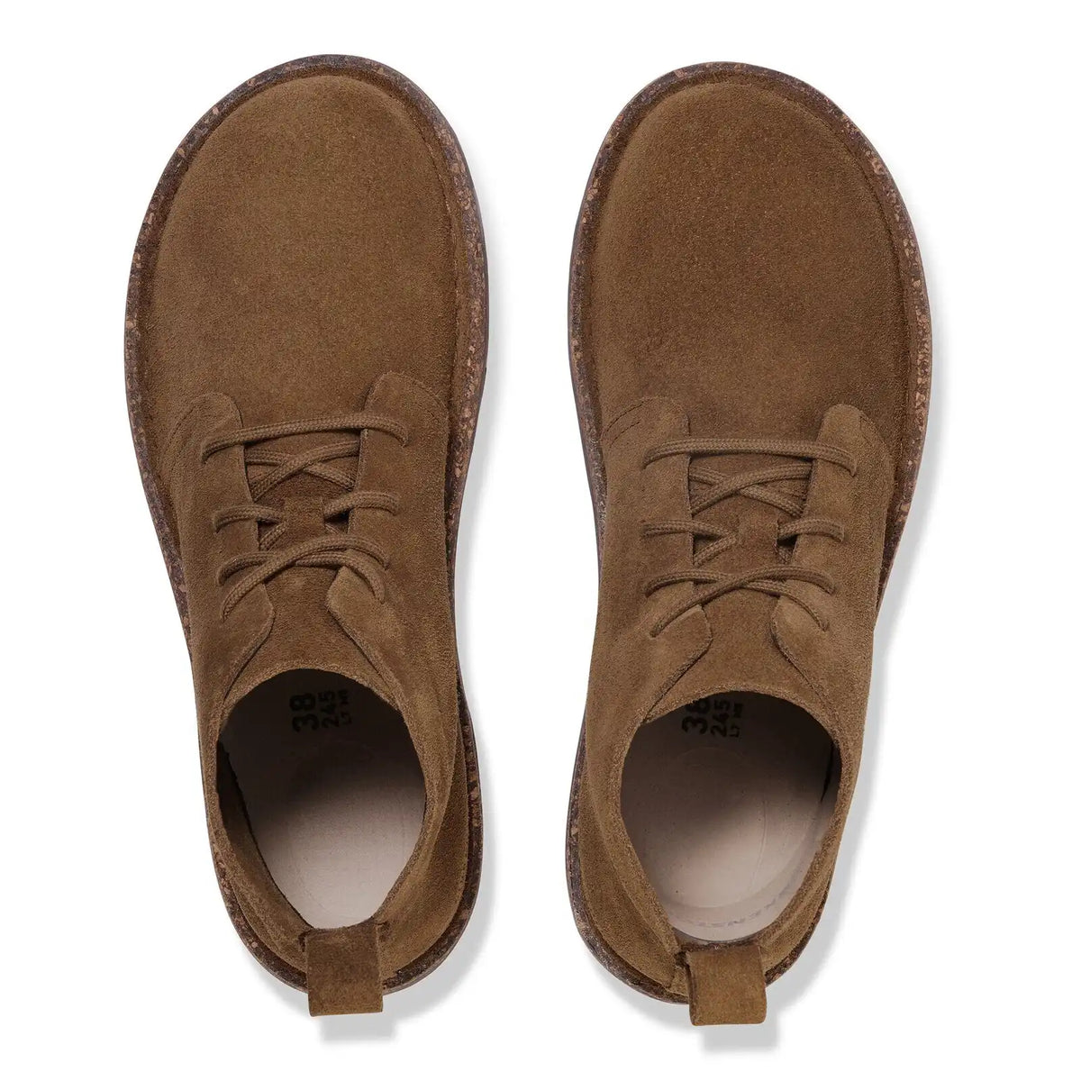 Uppsala Mid Suede Leather Dark Tea