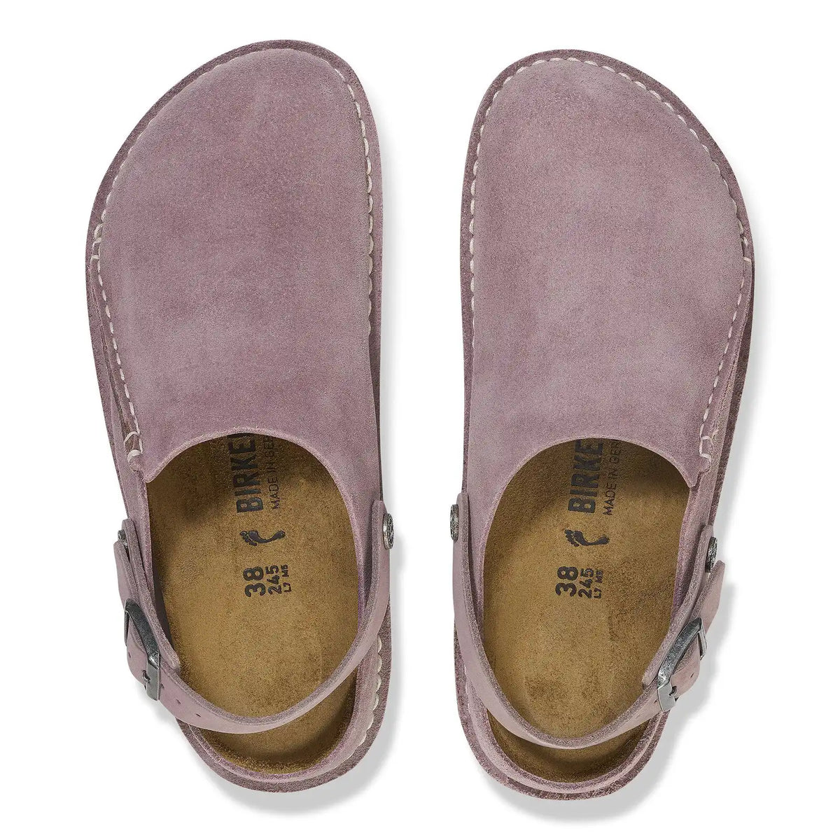Lutry Premium Suede Suede Leather Faded Purple