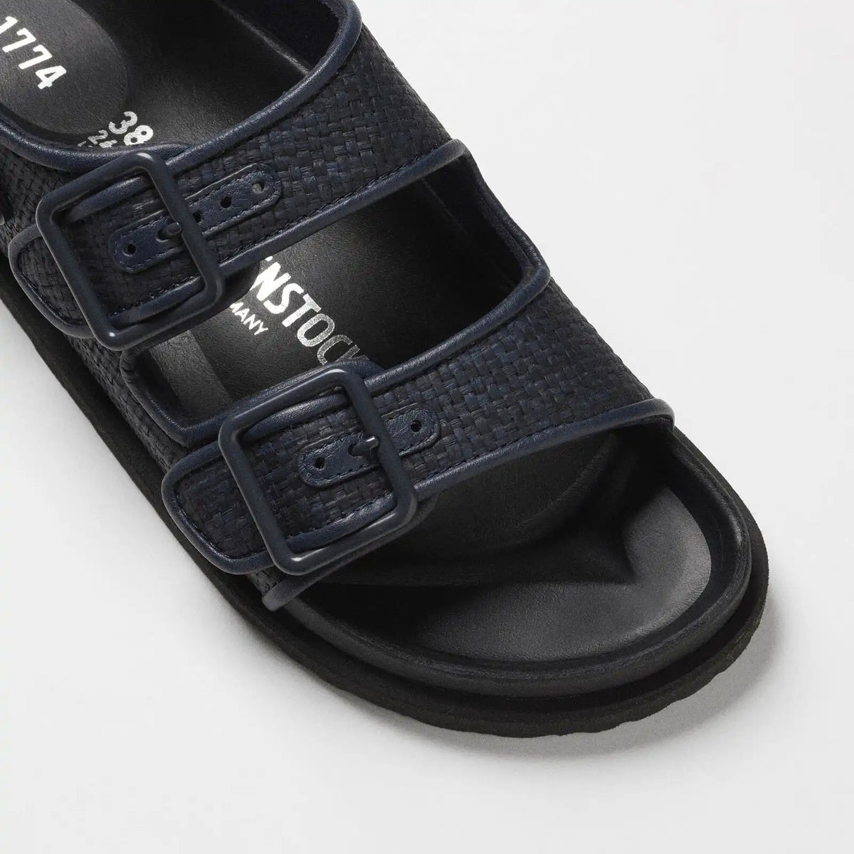 1774 Milano Raffia Mischmaterial Dark Navy