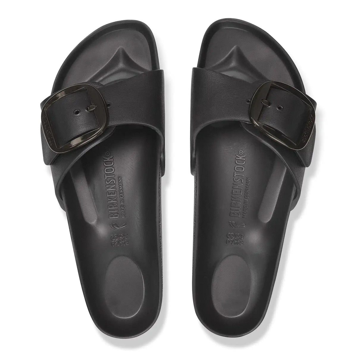 Madrid Big Buckle EVA Black