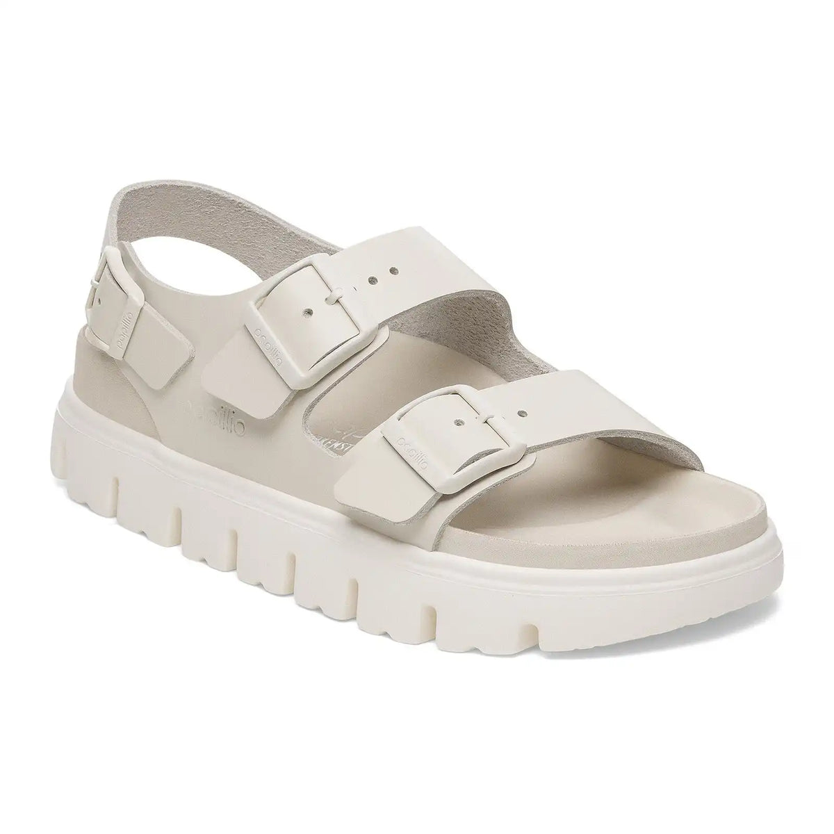 Milano Chunky Natural Leather Eggshell