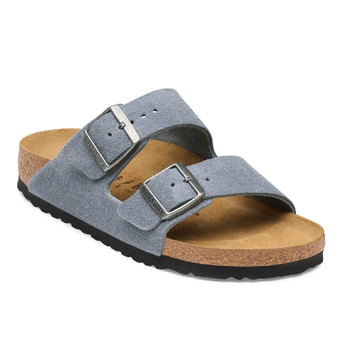 Arizona Suede Leather Stone Blue